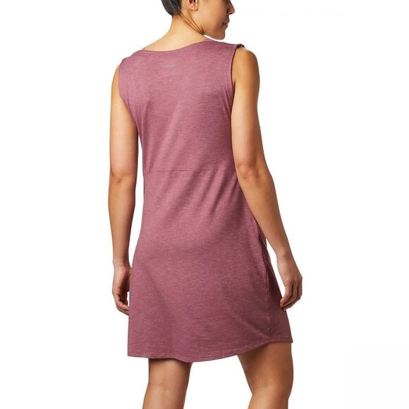 Columbia Place to Place Mauve Omni Shade 30 UPF Sun Protection Tank Dress - Picture 2 of 13